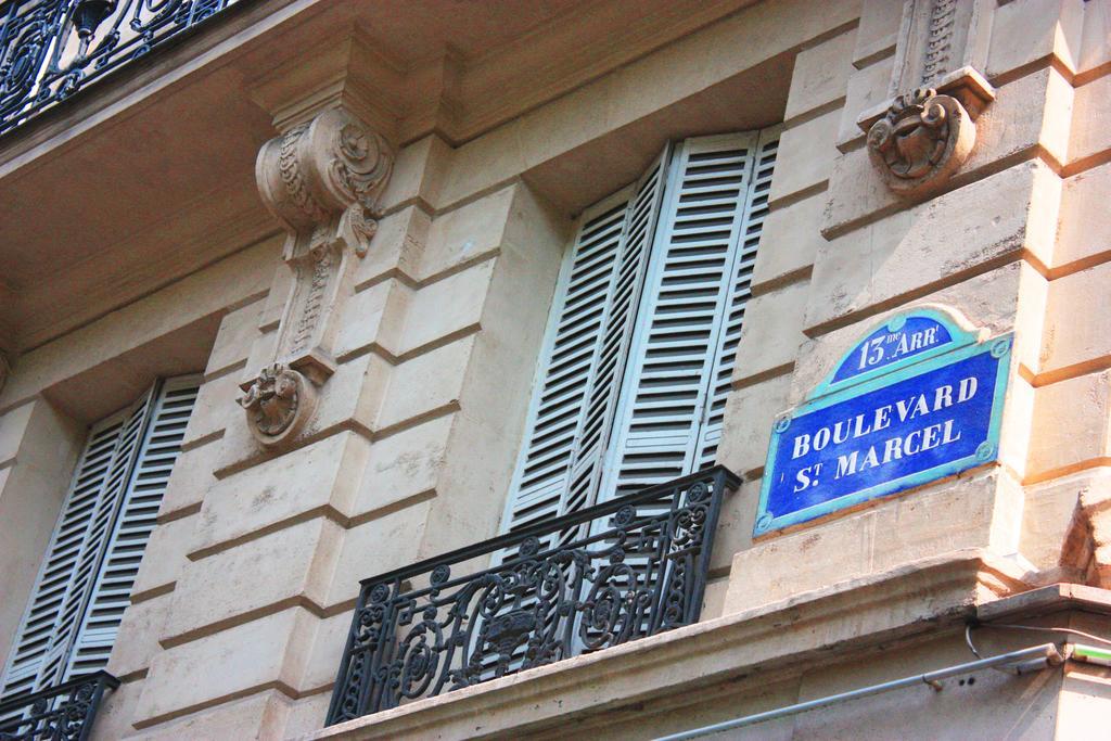 Hotel Saint Marcel Париж Экстерьер фото